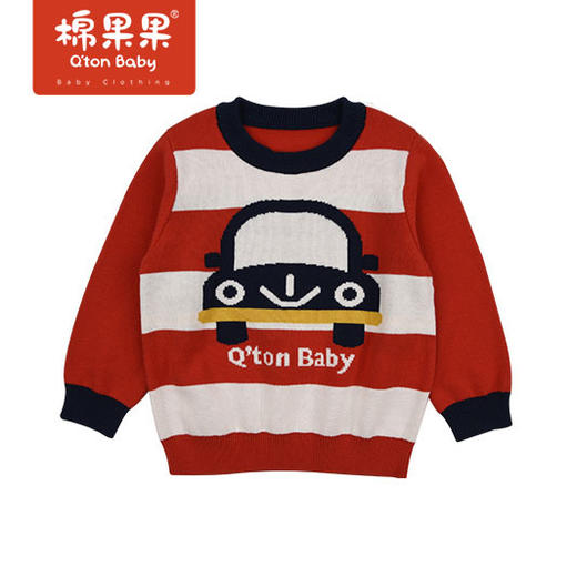 商场同款棉果果春季男童提花套头线衣M112160522064 商品图1