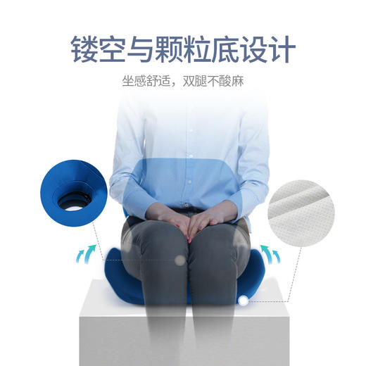 【坐靠一体式】记忆棉汽车高腰枕靠垫连体座垫车载靠背椅子汽车座椅驾驶坐垫 商品图3