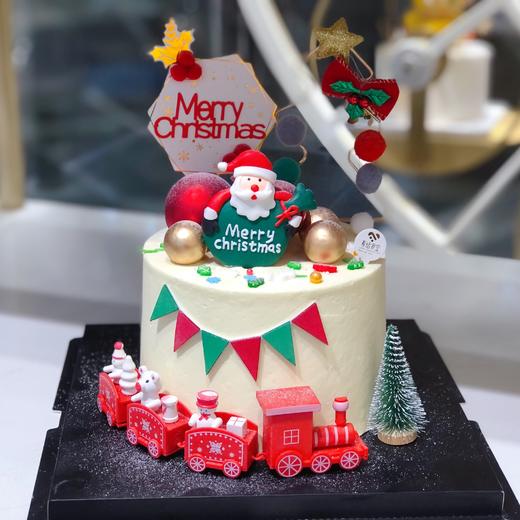 圣诞快乐（进口淡奶油➕水果夹层）提前3小时预定 商品图0