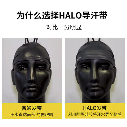 美国HALO 专业 跑步 健身 运动 导汗带 发带 头带  多款多色 商品图9