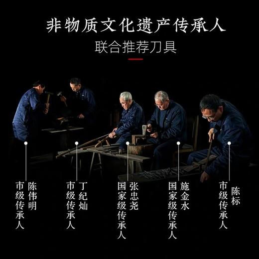 张小泉切片刀不锈钢中式家用厨房刀具切肉N5472厨师切菜刀 商品图2