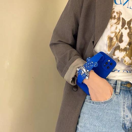 克莱因蓝暴力熊腕带华为p50手壳mate40/30pro硅胶nova8/7se软套 商品图4