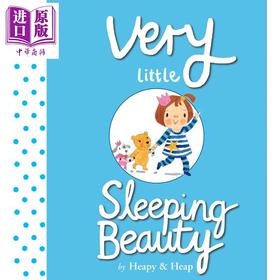 【中商原版】Sue Heap Very Little Sleeping Beauty 小小睡美人 儿童绘本 经典童话故事改编 小初文学 进口图书英文原版4-7岁