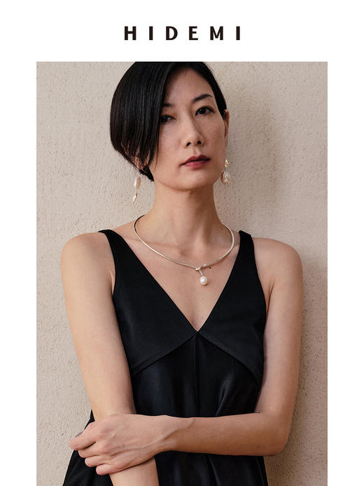 HIDEMI 异形珍珠简约项圈 商品图4