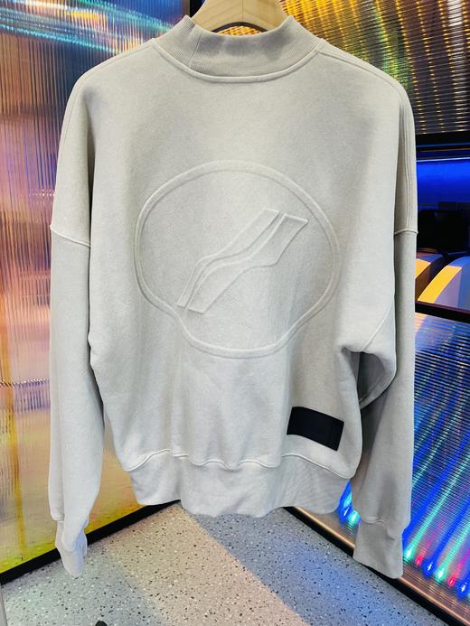 大白熊雷射心形熱感變色寬闊版型男女同款抓毛𥚃衛衣 商品图1