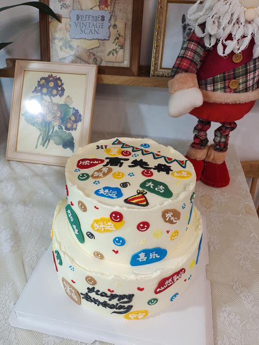 定制手绘蛋糕 商品图1