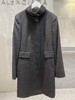女款100%羊毛大衣外套，偏瘦身 商品缩略图0