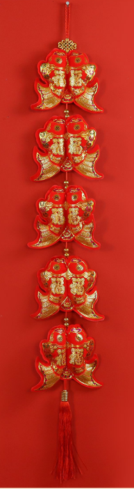 妙悦喜庆挂饰串MY5003