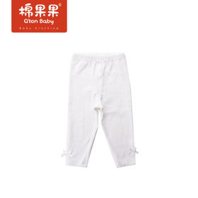 商场同款棉果果春季女童弹力针织打底裤裤子M122206222115