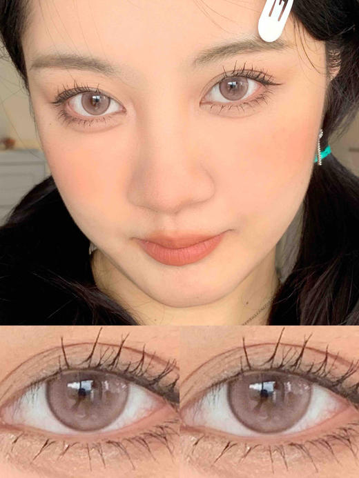 Boompop 日抛美瞳 蜜桃透棕「509」  直径14.1mm着色13.4mm 商品图4