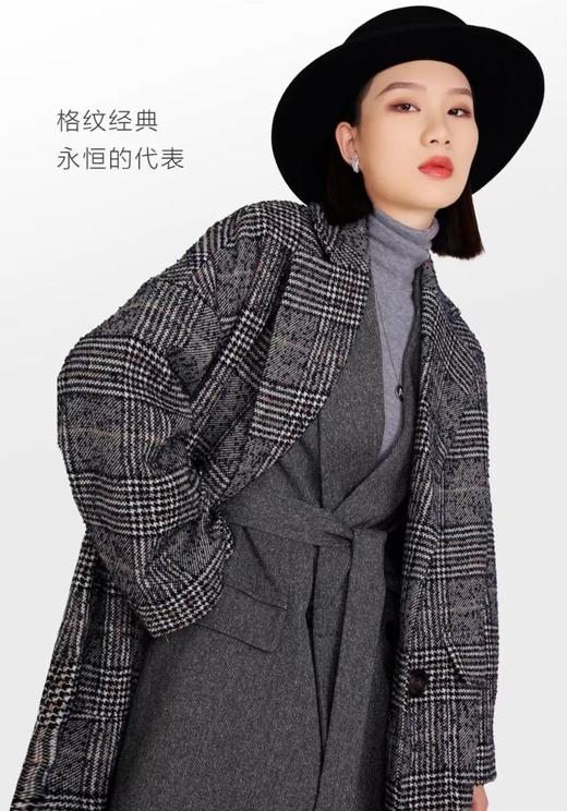 3楼阿玛施AMASS格纹大衣 商品图2