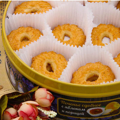 【中欧班列精选】WWJ俄罗斯套娃曲奇饼干 铁盒礼盒装400g/盒 随机发 商品图3