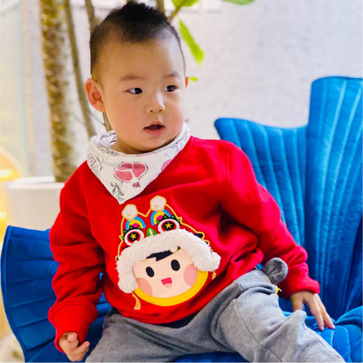 生肖系列吉祥虎卫衣 商品图3