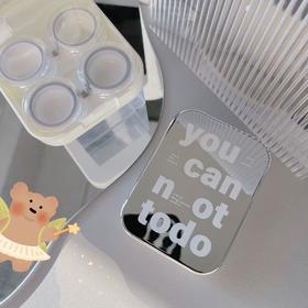 INS风镜面英文2副装护理盒
