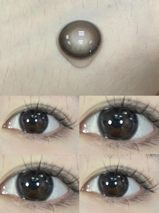 大直径黑瞳丨双高光黑·Clairecolor丨14.5mm（年抛/2片装） 商品图7