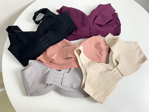 无限回购 2组垫 出口订单华款 专li猫耳杯设计无痕后开扣舒适内衣文胸 商品图7