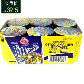 오뚜기컵라면不倒翁真拉面泡面原味