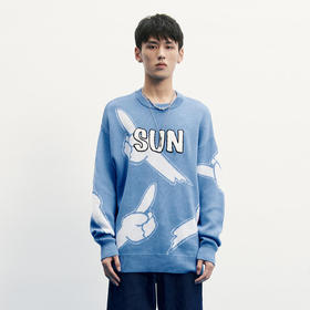 411007001  坚持我的 JASONWOOD  21年冬装新品针织衫