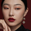 s925银东方彩绘珐琅耳环女古法设计感耳坠中国风耳饰品礼物 商品缩略图5
