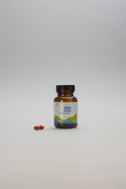 【脂溶性维生素D+E+A+K1/K2综合配方】ADEK Supreme两个月剂量 红色滴丸60粒 5000IU 每日所需脂溶性维生素 Purecise倍赛思 商品图7