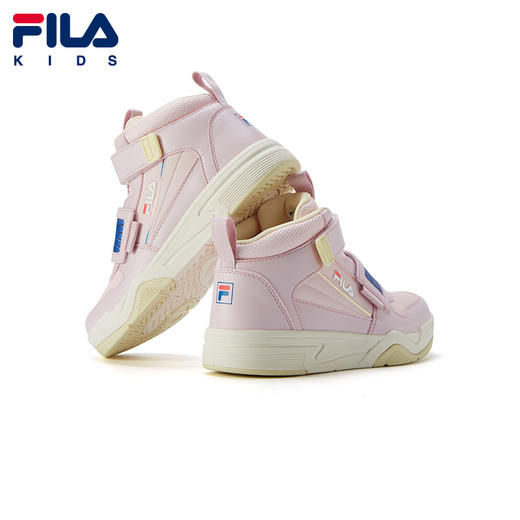 小斐乐童鞋儿童板鞋2021冬季新款男女童高帮潮流休闲鞋运动鞋K15B211301 商品图1