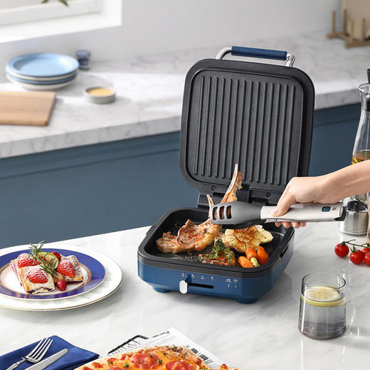 摩飞电饼铛，煎烤烙炒样样精通，快手早餐、营养午餐、浪漫晚餐，被美食治愈的每一天，可拆卸设计，轻松清洗 商品图2