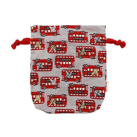 HUJI祤集Bobby收纳袋插画巴士猫咪 商品图2