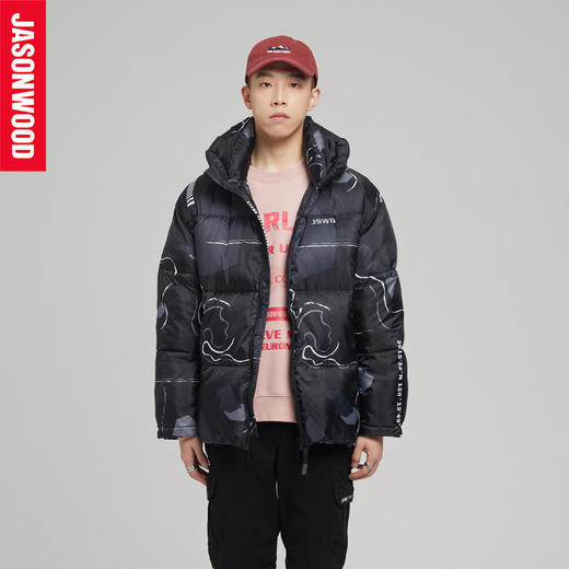 Jasonwood/坚持我的 2021冬新款羽绒服411114312 商品图1
