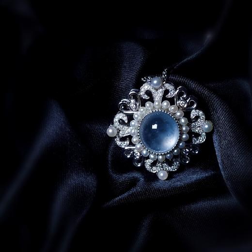 【繁星•皓月•天空之城】 项坠胸针两用款 商品图1