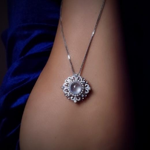 【繁星•皓月•天空之城】 项坠胸针两用款 商品图7