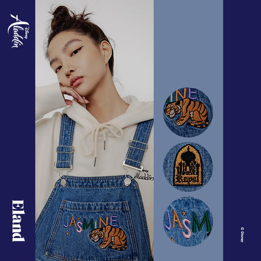 衣恋迪士尼阿拉丁背带裤EETJB4CP2N 商品图3