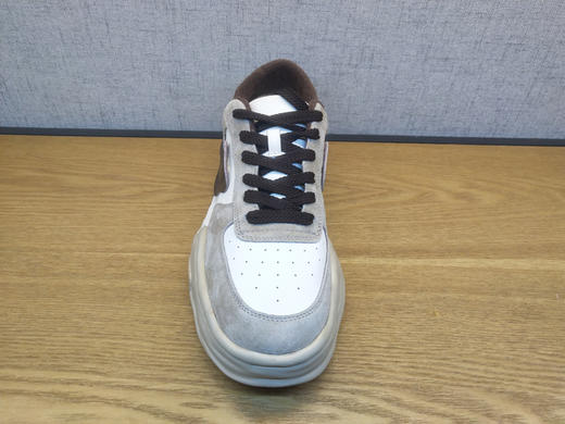 2021冬季新款豪行真皮休闲女鞋21478071时尚运动系带加绒棉鞋正品 商品图3