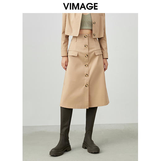 VIMAGE/纬漫纪V1706303半裙 商品图0