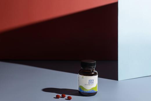 【脂溶性维生素D+E+A+K1/K2综合配方】ADEK Supreme两个月剂量 红色滴丸60粒 5000IU 每日所需脂溶性维生素 Purecise倍赛思 商品图5