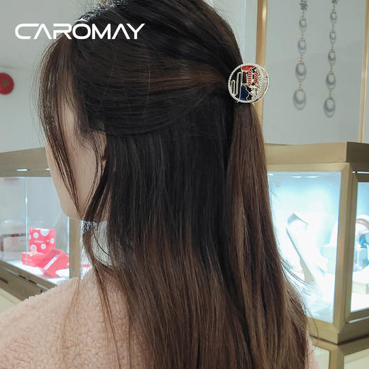 复古宫廷风发夹女气质流苏抓夹 商品图1