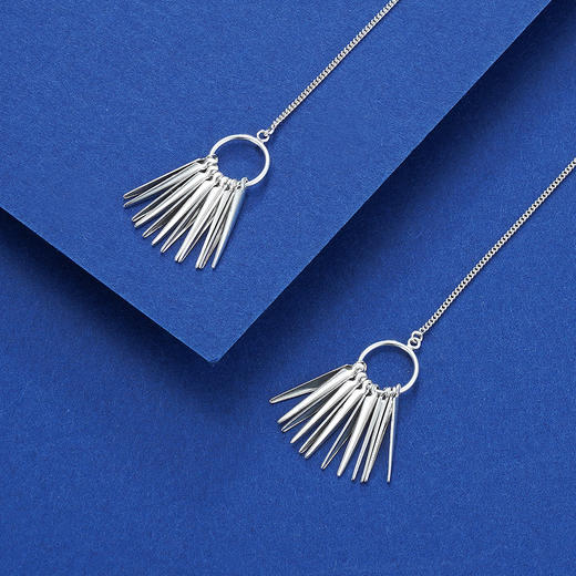 子佩集S925银时尚耳线【CE00173】2112 商品图0