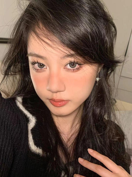 peachcon 美瞳 镜光月灰764/夜光曜黑/波光微蓝 商品图2