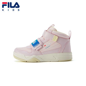 小斐乐童鞋儿童板鞋2021冬季新款男女童高帮潮流休闲鞋运动鞋K15B211301