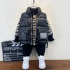 【帅气时尚 保暖舒适】男童马甲外穿2021新款洋气潮女宝宝冬装加厚坎肩儿童保暖棉衣背心 商品缩略图6