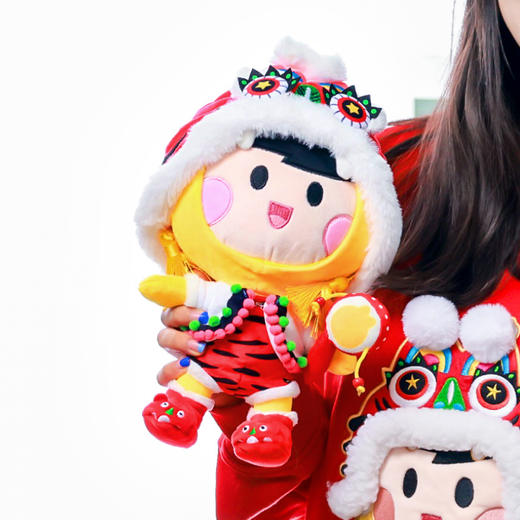 生肖系列虎虎团毛绒公仔 商品图3