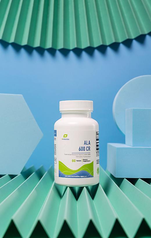 【缓释硫辛酸】α-硫辛酸 ALA 600 CR 60粒 控释全天释放 血糖健康支持 
Purecise倍赛思 商品图0