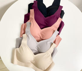 无限回购 2组垫 出口订单华款 专li猫耳杯设计无痕后开扣舒适内衣文胸