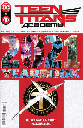 少年泰坦学院 Teen Titans Academy 2021 Yearbook 普封