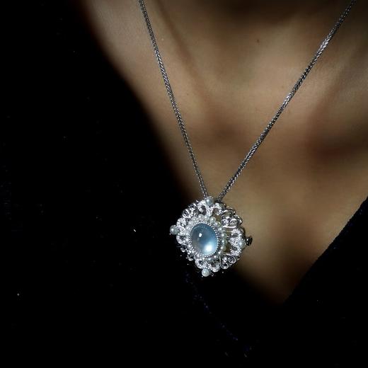 【繁星•皓月•天空之城】 项坠胸针两用款 商品图2