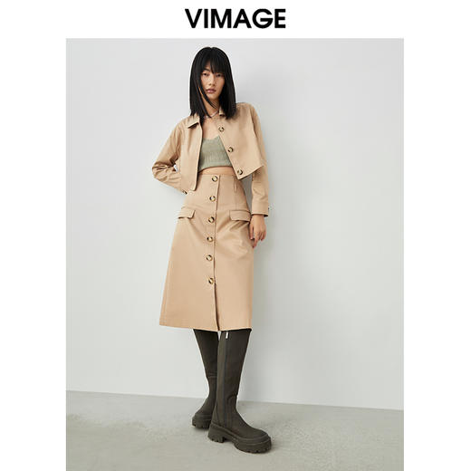 VIMAGE/纬漫纪V1706303半裙 商品图1