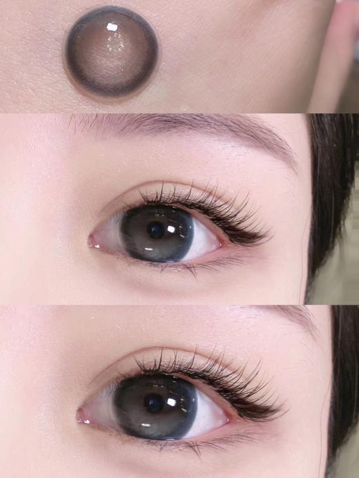 Hypercon·年抛 冰糖丸/可可泡芙 玻璃珠超幼态！戴一次就上头！14.5mm/备注双眼度数 商品图3