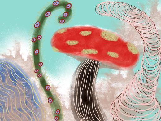 light on『奇幻之旅』｜A4插画 商品图1