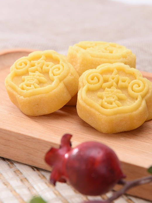 厂家直销 闽台特产 厦门南普陀素饼 馅饼 原味绿豆沙饼 商品图2