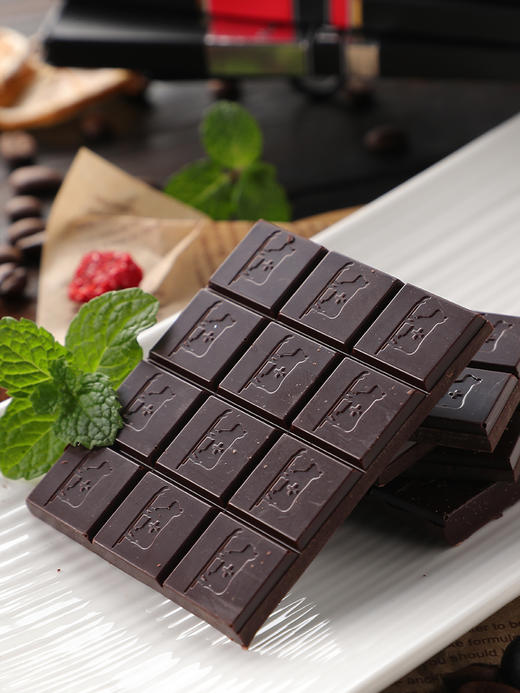 【中欧班列精选】WWJ 俄罗斯教授牌浓度72%/85%/100%纯可可脂黑巧克力70g/块 商品图7