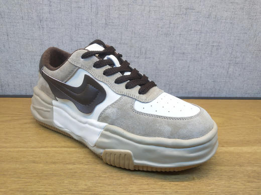 2021冬季新款豪行真皮休闲女鞋21478071时尚运动系带加绒棉鞋正品 商品图1